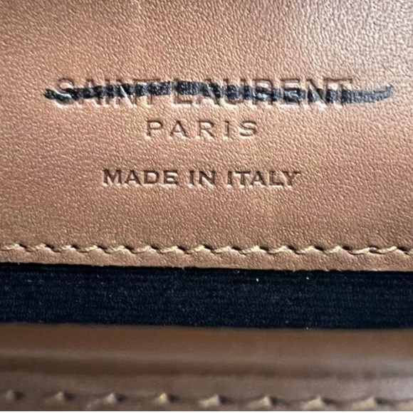 Shearling YSL bag - Picture 7 of 10